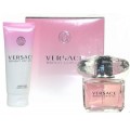 Versace Bright Crystal Woda toaletowa 90ml spray + Balsam do ciała 100ml