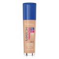 Rimmel Match Perfection SPF20 Podkład dopasowujący się do cery 300 Sand 30ml