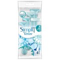 Gillette Simply Venus 2 Jednorazowe Maszynki do golenia dla kobiet 4szt