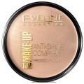 Eveline Art Make-Up Anti-Shine Complex Pressed Powder Matujcy puder mineralny z jedwabiem 34 Medium Beige 14g