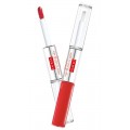 Pupa Made To Last Lip Duo Liquid Lip Colour Colour & Topcoat Waterproof Wodoodporna pomadka w pynie i byszczyk 001 2x4ml