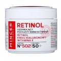 Mincer Pharma Retinol 50+ krem półtłusty ujędrniający do twarzy 502 50ml