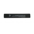 Peggy Sage 2-Way Nail File Coarse pilnik do paznokci prostokątny dwustronny 100/180 Czarny