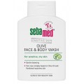 Sebamed Sensitive Skin Olive Face & Body Wash Oliwkowa emulsja do mycia twarzy i ciaa 200ml