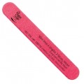 Peggy Sage 2-Way Mini Nail File pilnik do paznokci dwustronny 180/240 Pink Neon