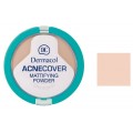 Dermacol Acnecover Mattifying Powder Matujcy puder w kompakcie 01 Porcelain 11g