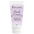 Nacomi Hand Cream Rose Hip Oil rozjaniajcy krem do rk z olejem z dzikiej ry i olejem ze sodkich migdaw 85ml