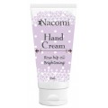 Nacomi Hand Cream Rose Hip Oil rozjaniajcy krem do rk z olejem z dzikiej ry i olejem ze sodkich migdaw 85ml