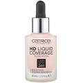 Catrice HD Liquid Coverage Foundation 24H matujcy podkad do twarzy 002 Porcelain Beige 30ml