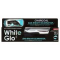 White Glo Charcoal Bad Breath Eliminator pasta wglowa odwieajca oddech 100ml + szczoteczka