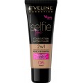 Eveline Selfie Time Foundation & Concealer kryjco-nawilajcy podkad i korektor 06 Honey 30ml