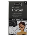 Beauty Formulas Charcoal Nose Pore Strips oczyszczajce paski na nos z aktywnym wglem 6szt