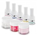 Elisium Zestaw Diamond Maxi Primer + Base Coat + Activator + Top Coat + Brush Saver + Clear + 2 x el
