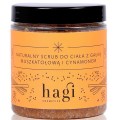 Hagi Naturalny scrub do ciaa z gak muszkatoow i cynamonem 300g