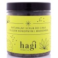 Hagi Naturalny scrub do ciaa z olejem konopnym i makadamia 300g