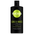 Syoss Curl Me Shampoo szampon nawilajcy do wosw krconych i falowanych 440ml