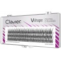 Clavier Vshape kępki rzęs 8mm