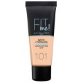 Maybelline Fit Me Matte Poreless podkad matujcy do twarzy 101 True Ivory 30ml