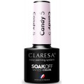 Claresa Soak Off UV/LED Candy lakier hybrydowy 5 5g