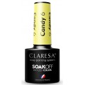 Claresa Soak Off UV/LED Candy lakier hybrydowy 6 5g