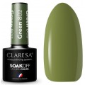 Claresa Soak Off UV/LED Green lakier hybrydowy 802 5g