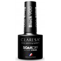 Claresa Soak Off UV/LED lakier hybrydowy 900 Black 5g