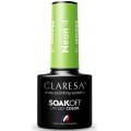 Claresa Soak Off UV/LED Neon lakier hybrydowy 4 5g