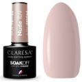 Claresa Soak Off UV/LED Nude lakier hybrydowy 109 5g