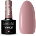 Claresa Soak Off UV/LED Nude lakier hybrydowy 115 5g