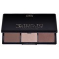 Wibo 3 Steps to Perfect Face Contour Palette paleta do konturowania twarzy Dark 10g