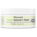 Nacomi Savon Noir czarne mydo Aloes 125g