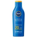 Nivea Sun Protect & Moisture nawilajcy balsam do opalania SPF20 200ml