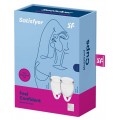 Satisfyer Feel Confident zestaw kubeczkw menstruacyjnych 15ml + 20ml Transparent