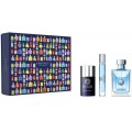 Versace Pour Homme Woda toaletowa 100ml spray + Woda toaletowa 10ml spray + Dezodorant 75ml sztyft