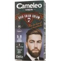 Cameleo Men Hair Color Cream farba do wosw, brody i wsw 5.0 Light Brown 30ml