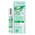 Eveline Organic Aloe + Collagen nawilżający roll-on modelujący kontur oczu do każdego rodzaju cery 15ml
