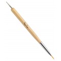 Peggy Sage 2-in-1 Nail Art Brush pdzel do zdobienia paznokci 2w1 149554