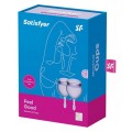 Satisfyer Feel Good Mentrual zestaw kubeczkw menstruacyjnych 15ml + 20ml Light Lila