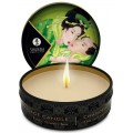 Shunga Massage Candle Chandelle A Massage wieca do masau Exotic Green Tea 30ml