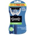 Wilkinson Sword Xtreme3 Ultimate Plus maszynki jednorazowe do golenia 4szt