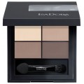 IsaDora Eye Shadow poczwrne cienie do powiek 01 Muddy Nudes 4g