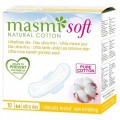 Masmi Soft Day Ultra-Thin Pads ultracienkie podpaski na dzie ze skrzydekami z baweny organicznej 10sztuk
