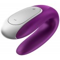 Satisfyer Double Fun Vibrator wibrator echtaczkowy Violet