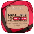 L`Oreal Infaillible 24H Fresh Wear Foundation In A Powder dugotrway podkad do twarzy w pudrze 120 Vanilla 9g