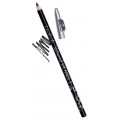 Lovely Waterproof Eye Pencil wodoodporna kredka do oczu z temperówką Black