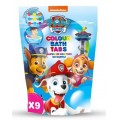 Psi Patrol Colour Bath Tabs musujce tabletki do kpieli 9szt