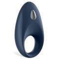 Satisfyer Might One Ring Vibrator wibrujcy piercie na penisa Niebieski