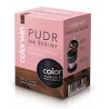Colorwin Root Cover Up Powder puder do retuszowania siwizny z lusterkiem i aplikatorem Light Brown 3,2g