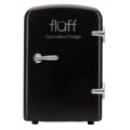 Fluff Cosmetics Fridge lodwka kosmetyczna ze srebrnym logo Czarna Matowa