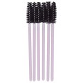 Inter Vion Rose Collection szczoteczka do rzs i brwi 6szt